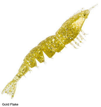 ZMAN EZ SHRIMP GOLD FLAKE.jpg Z-MAN EZ ShrimpZ 3.5Inch